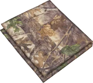 Camo Netting Camouflage Netting, Quiet Camo Mesh Netting Clear View Camo Hunting Blind for Concealment, Tree Stand, Hunting, Sunshade, Decoration, Shooting, Car Cover