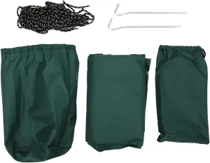 Camping Tent Canopy, 210T Polyester Fabric Outdoor Waterproof Sun Proof Camping Ground Mat Tent Hammock Awning