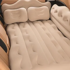 Car Air Mattress for Ford Mustang March-E 2021 2022 2023 Thickened Durable Car Camping Air Mattress Bed with Air Pump Inflatable Sleeping Mat,B