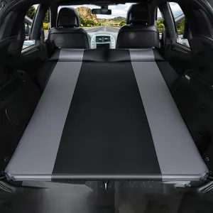 Car Automatic Inflatable Bed for HAVAL H4 2018 2019 2020, Portable Movable Thickened Trunk Sleeping Bed Outdoor Camping Hiking Air Mattress,Grey