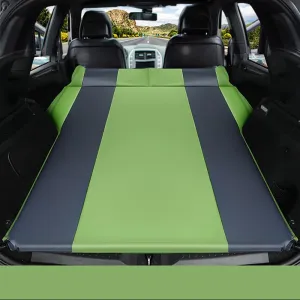 Car Automatic Inflatable Bed for Honda HRV 2015 2016 2017 2018 2019 2020 2021 2022, Portable Movable Thickened Trunk Sleeping Bed Outdoor Camping Hiking Air Mattress,Green
