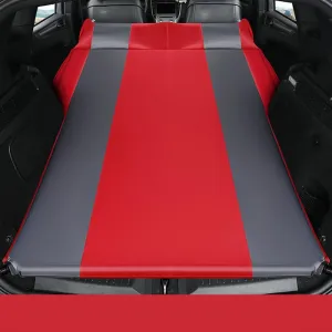 Car Automatic Inflatable Bed for Toyota RAV4 2019 2020 2021 2022 2023, Portable Movable Thickened Trunk Sleeping Bed Outdoor Camping Hiking Air Mattress,Red