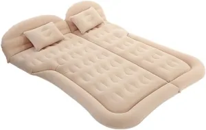 Car Inflatable Air Mattress for BMW X5 2013 2014 2015 2016 2017 Portable Boot Air Mattress Cushion Outdoor Travel Camping Sleeping Gear Accessories,Beige