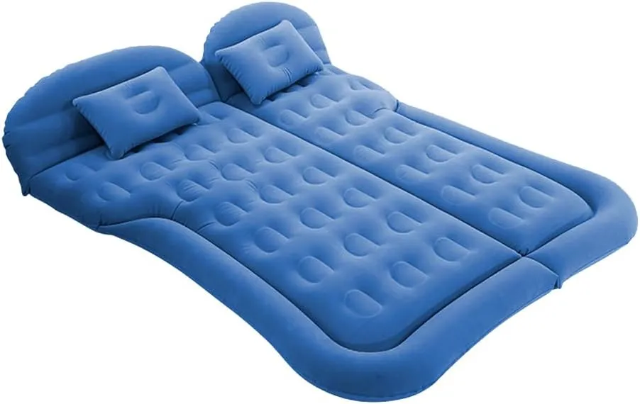 Car Inflatable Air Mattress for Hyundai Kona I 2020 2021 2022 2023 Portable Boot Air Mattress Cushion Outdoor Travel Camping Sleeping Gear Accessories,Blue