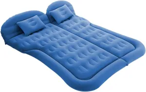 Car Inflatable Air Mattress for Hyundai Nexo 2018 2019 2020 2021 2022 2023 2024 Portable Boot Air Mattress Cushion Outdoor Travel Camping Sleeping Gear Accessories,Blue