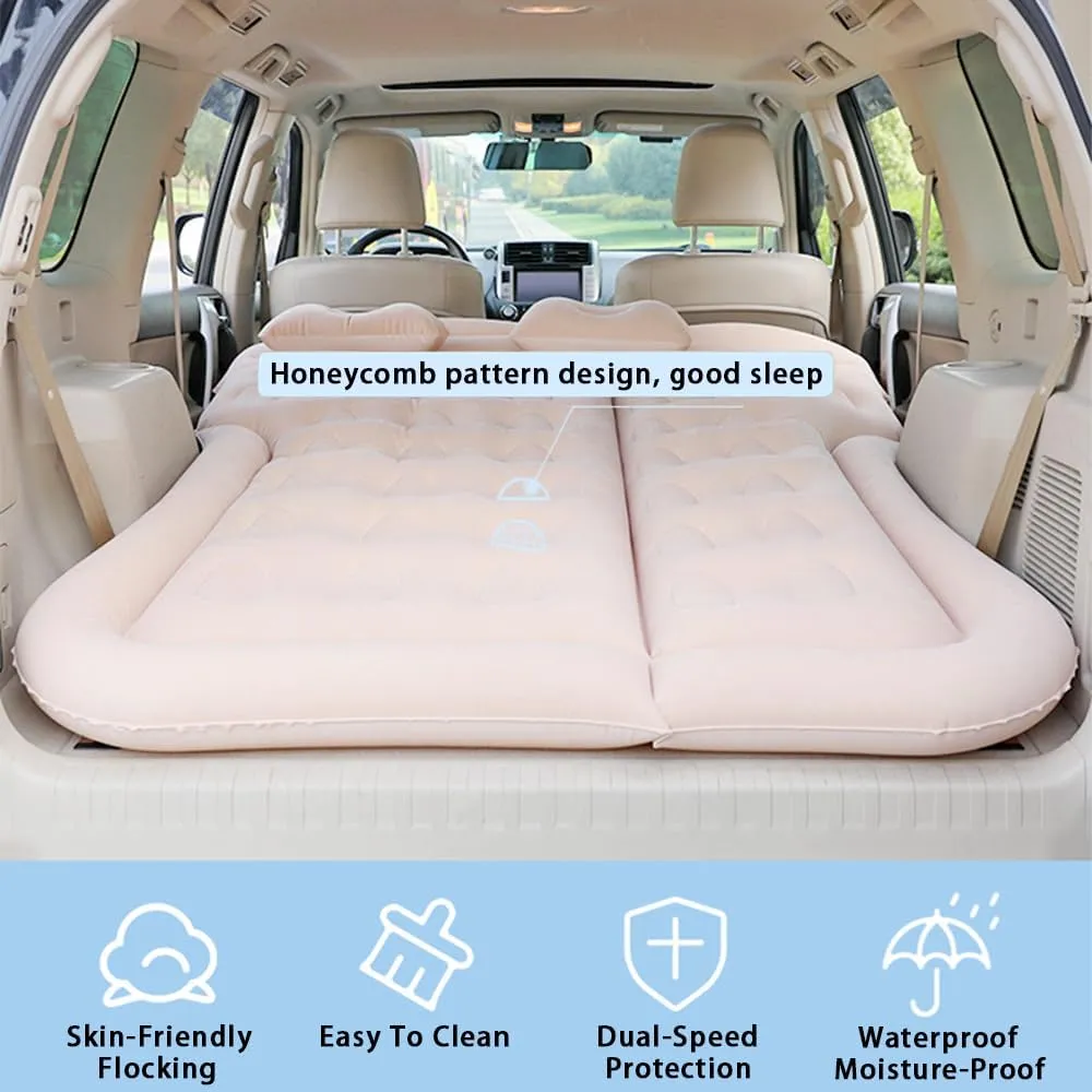 Car Inflatable Air Mattress for Suzuki SX4 2007 2008 2009 2010 2011 2012 2013 2014 2015 2016 2017 2018 Portable Boot Air Mattress Cushion Outdoor Travel Camping Sleeping Gear Accessories