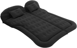 Car Inflatable Air Mattress for Volkswagen ID.6 X 2021 2022 2023 2024 Portable Boot Air Mattress Cushion Outdoor Travel Camping Sleeping Gear Accessories,Black