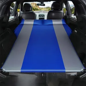 Car Inflatable Mattress for Peugeot Rifter 2019 2020 2021 2022 2023 2024 Self Inflating Sleeping Pad Thickened Air Bed Cushion Camping Travel Mattress Multifunctional,Blue