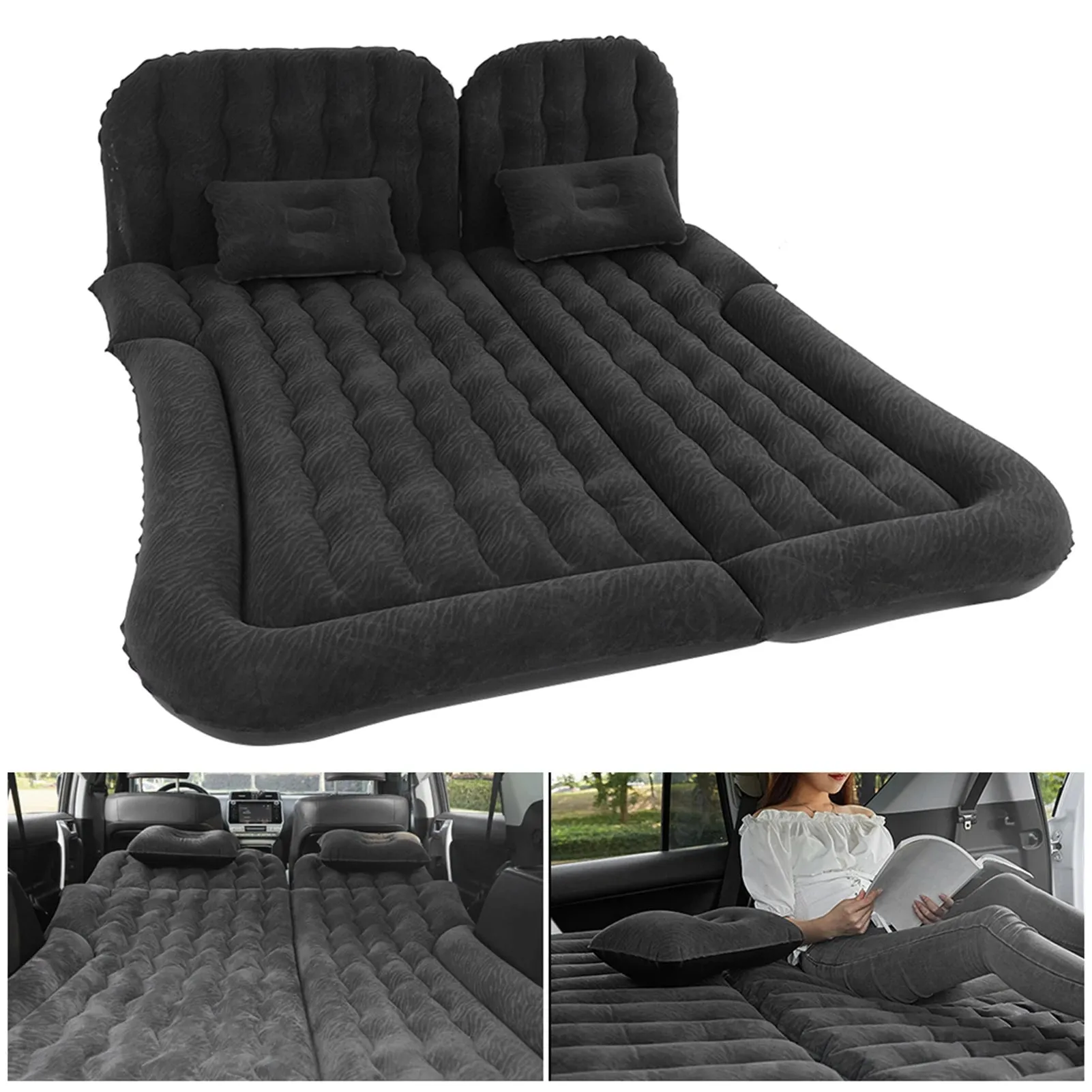 Car  Inflatable Travel Mattress -  Soft Sleeping Cushion for Car & SUV