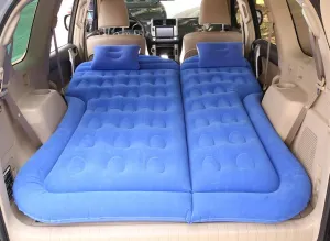 Car Mattress for Toyota Duet (M10) 1998-2002 2003 2004, Portable Multifunctiona Outdoor Travel Nflatable Bed with Air Pump and Storage Bag Accessories,Blue