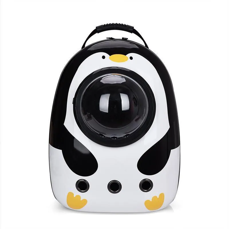 Cat Dog Backpack Carrier Breathable Pet Carrier Bag for Outdoor Travel