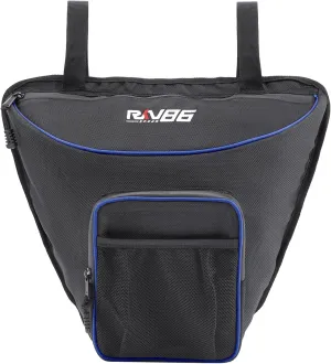 Center Storage Bag for RZR, Cab Pack Center Seat Bag, Heavy-Duty 1680D Waterproof, Compatible with 2014-2023 Polaris RZR XP 1000 Turbo S 900 570 800 (Blue)