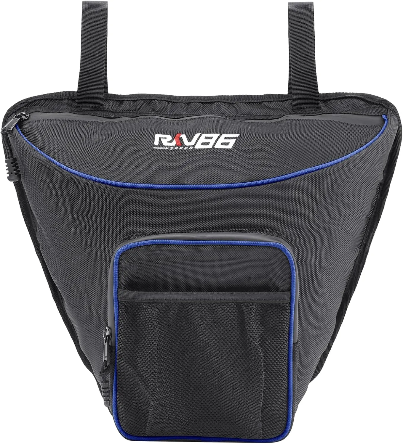 Center Storage Bag for RZR, Cab Pack Center Seat Bag, Heavy-Duty 1680D Waterproof, Compatible with 2014-2023 Polaris RZR XP 1000 Turbo S 900 570 800 (Blue)