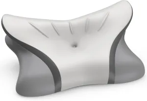 Cervical Neck Pillow - Cooling Neck Pillows for Pain Relief, Ergonomic Pillow for Sleeping, Orthopedic Contour Memory Foam Pillows (Dark Grey)