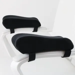 Chair Ergonomic Armrest Pads Elbow Pillow Pressure Relief Office Chair Gaming Chair armrest with Memory Foam armrest Pads 2-Piece Set of Chair (Memory Foam)