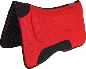 CHALLENGER Horse Saddle PAD Western Contoured Neoprene Shock Absorbing Saddle 39200RD