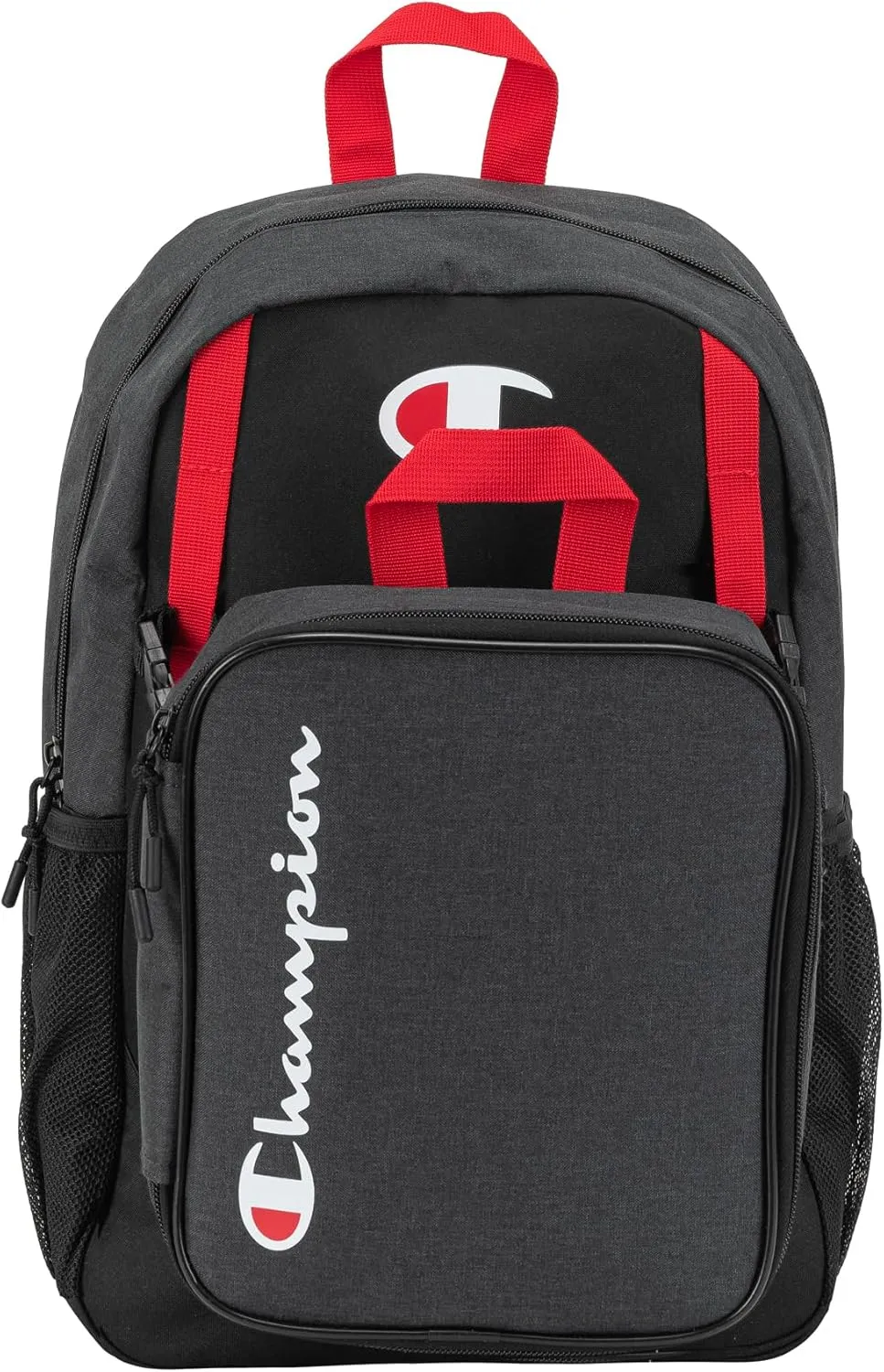 Champion Mode Lunch Kit & Backpack, Black Combo, One Size