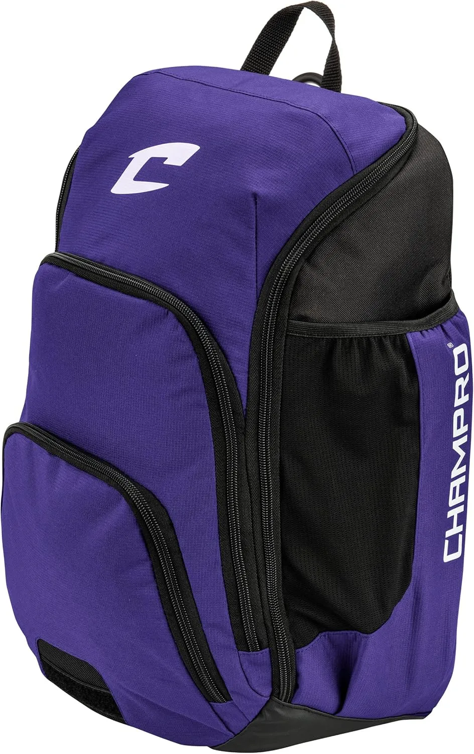 Champro Seige Backpack, Purple, 18" H x 12" W x 8" D