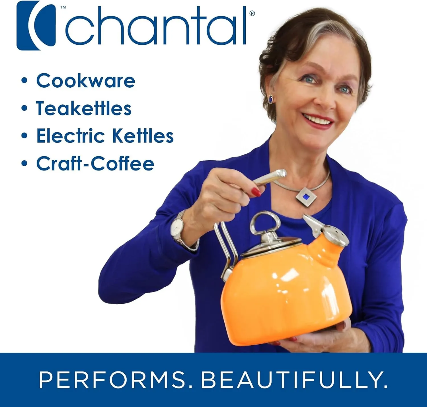 Chantal 3.Clad Tri-Ply 11 inch Non-Stick Fry Pan, Ceramic Nonstick Coating