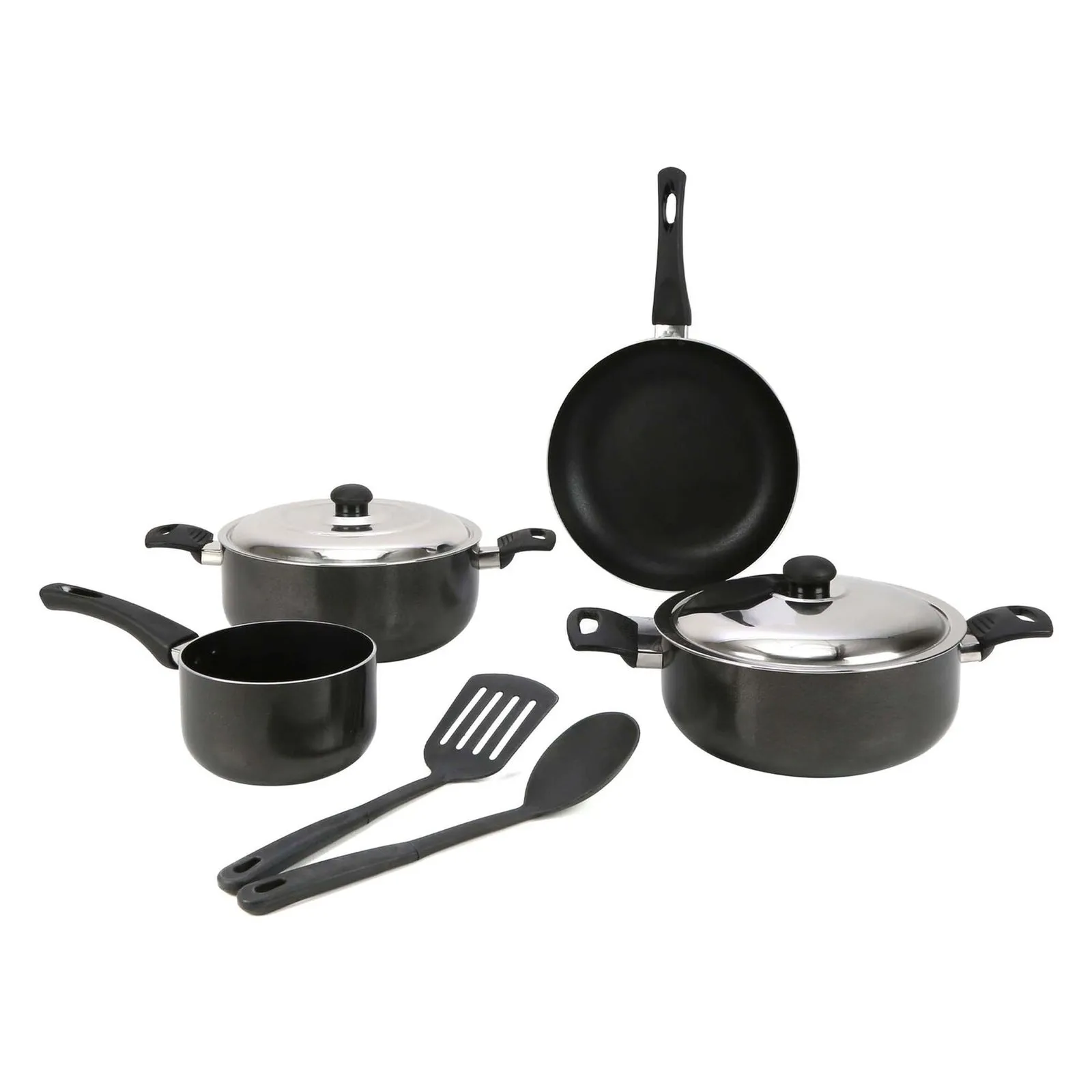 Chefline Aluminium Non Stick Cookware Set, 8 pcs