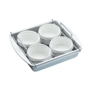 Chicago Metallic Six Piece Creme Brulee Set