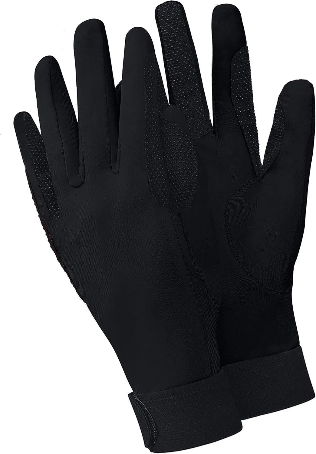 ChinFun Women's Horse Riding Gloves Stretchable Equestrian Gloves Breathable for Outdoor Horseback Cycling Driving