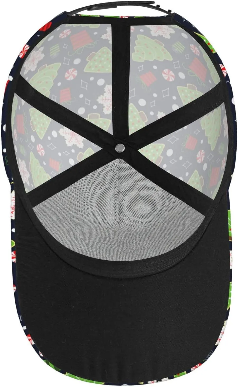 Christmas Cap Xmas Holiday Baseball Hats Fashion Sun Cap Packable Outdoor Running hat for Women and Men