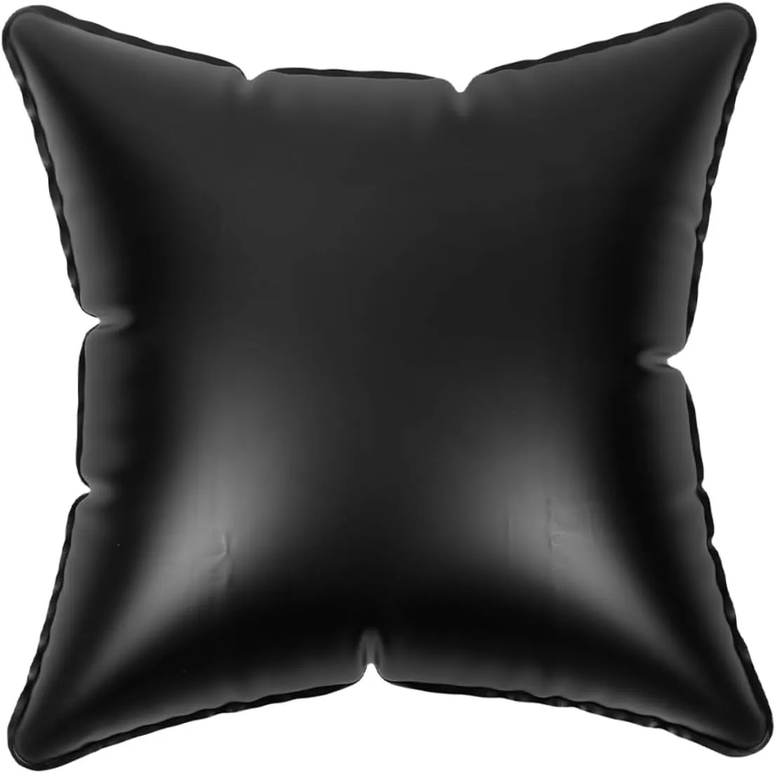 Ciieeo Inflatable Pillow Foldable Pillow Cushions for Inflatable Cushion Insert Stuffing Outdoor Insert Sleeping U Firm Foam Shaped Portable Small Adults Car Camping PVC Black