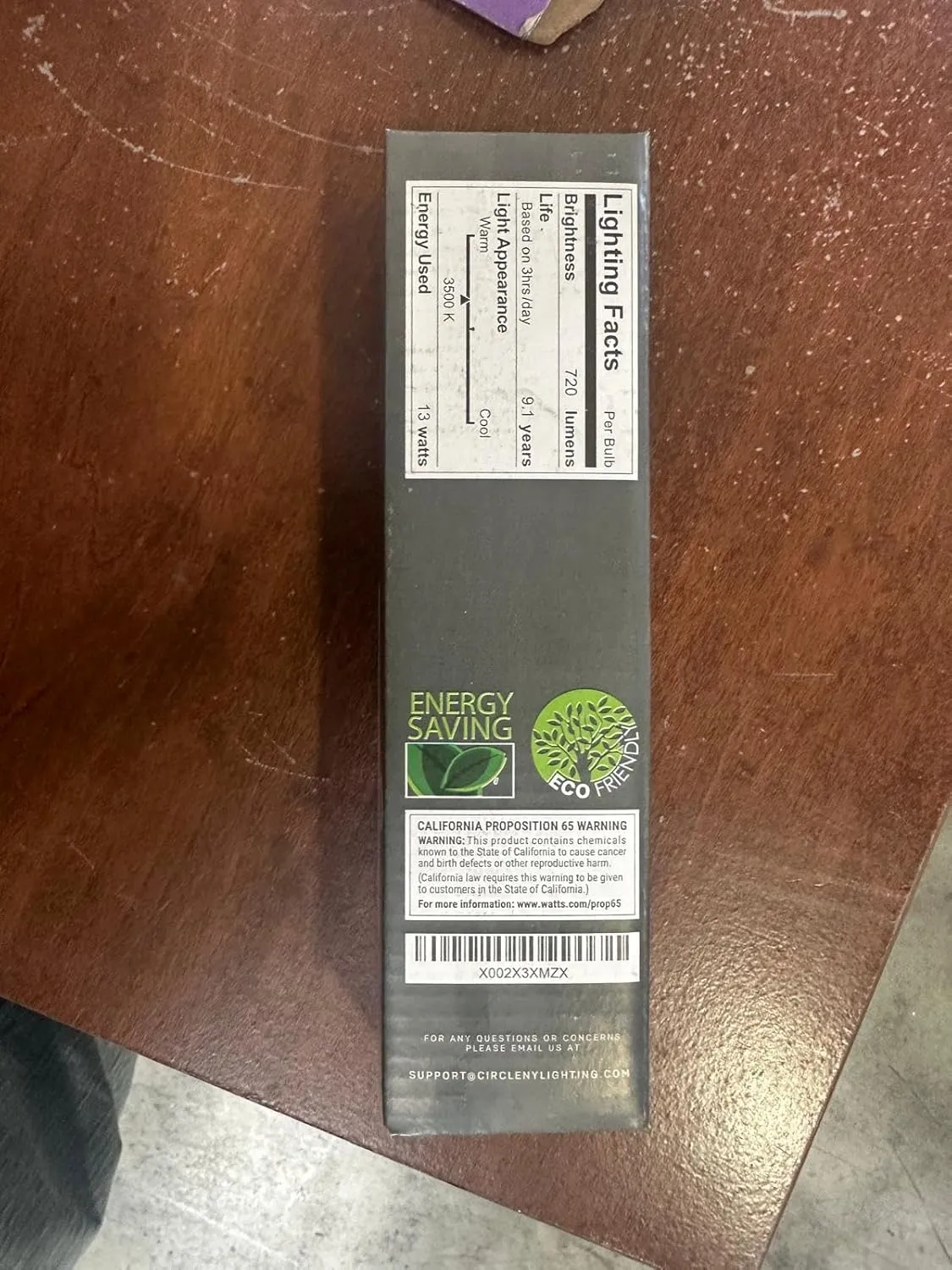 CIRCLE (4 Pack) PL-13W 13W Single U-Shaped Twin Tube, Compact Fluorescent Light Bulb Replaces Philips & Sylvania GX23