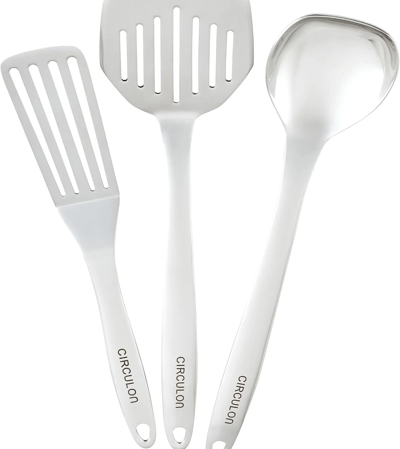 Circulon Tools and Gadgets Stainless Steel Kitchen/Cooking/Utensils Set, 3 Piece