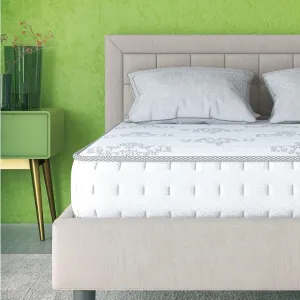 Classic Brands Decker Cool Gel Memory Foam and Innerspring Hybrid 10-Inch Mattress, Mattress in a Box, Queen