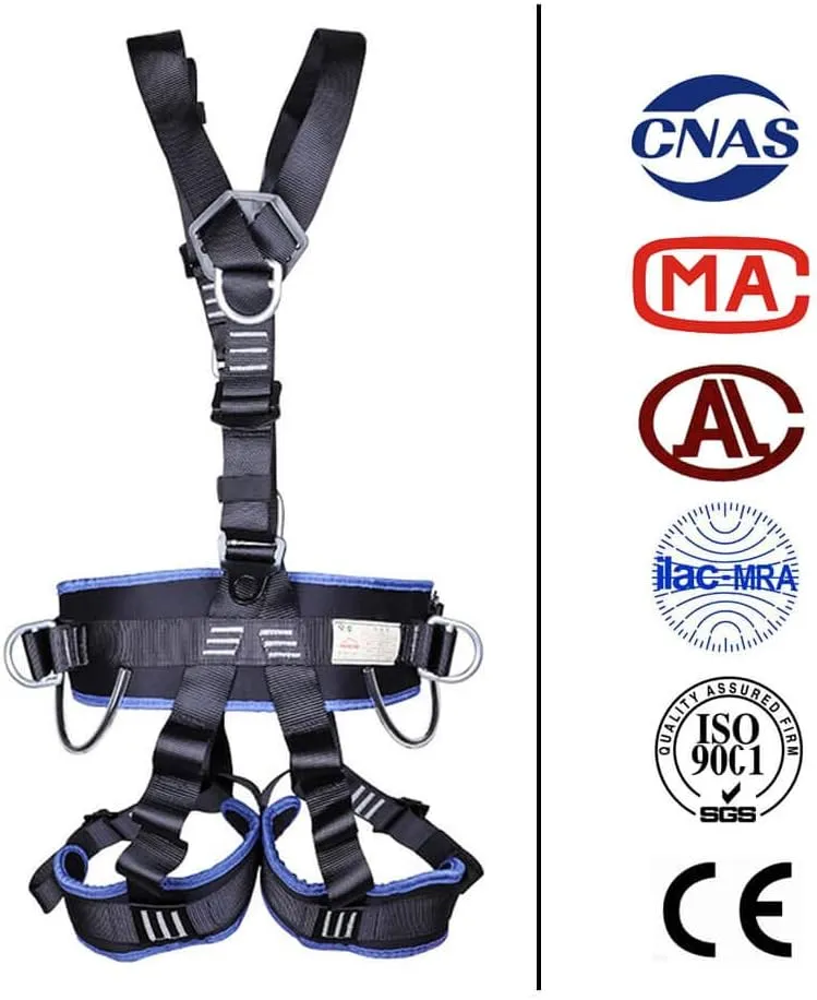 Climbing Seat Belt, Caving, Rock Climbing and Rappelling Equipment, Body Guard Protect, Rappelling Rescuing Equip