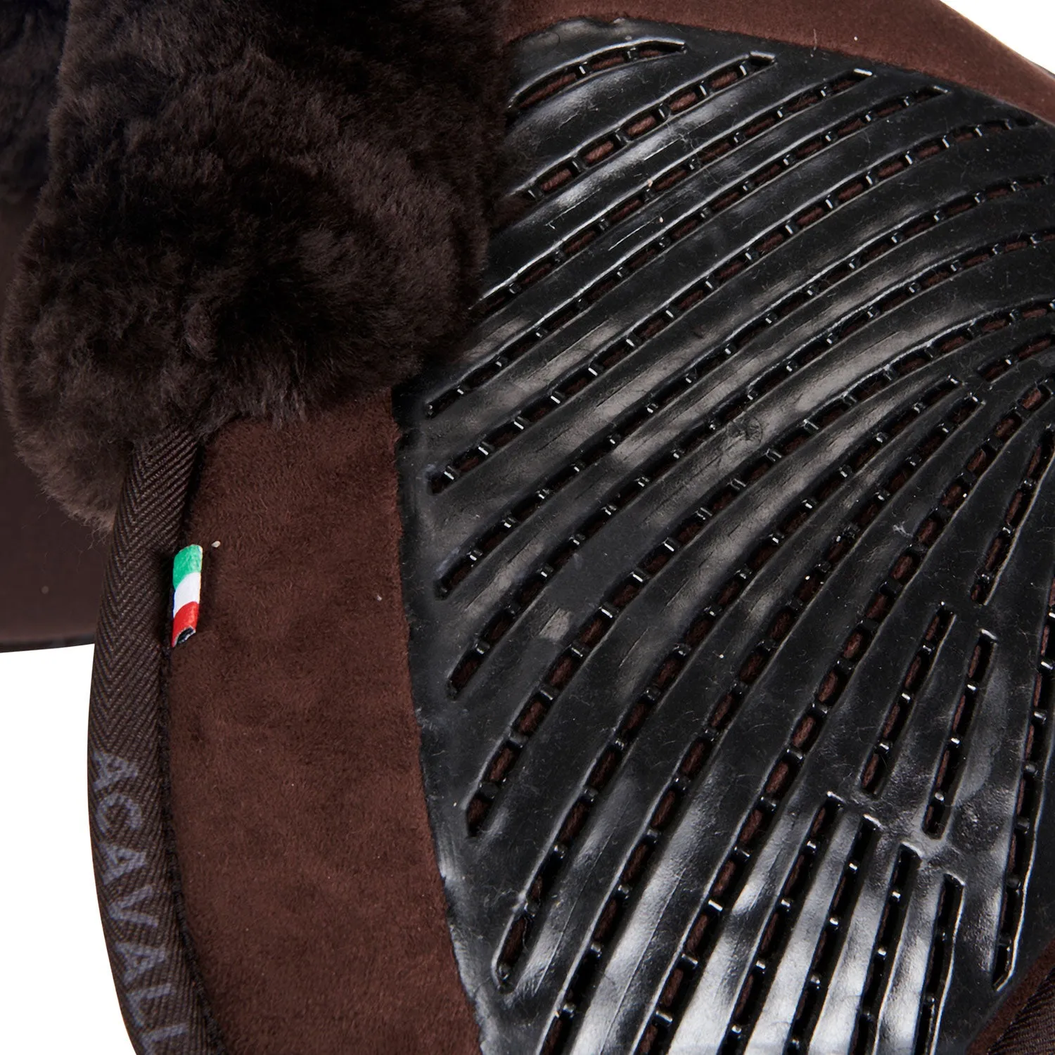 Close Contact Gel & Memory Foam Half Pad with Sheepskin