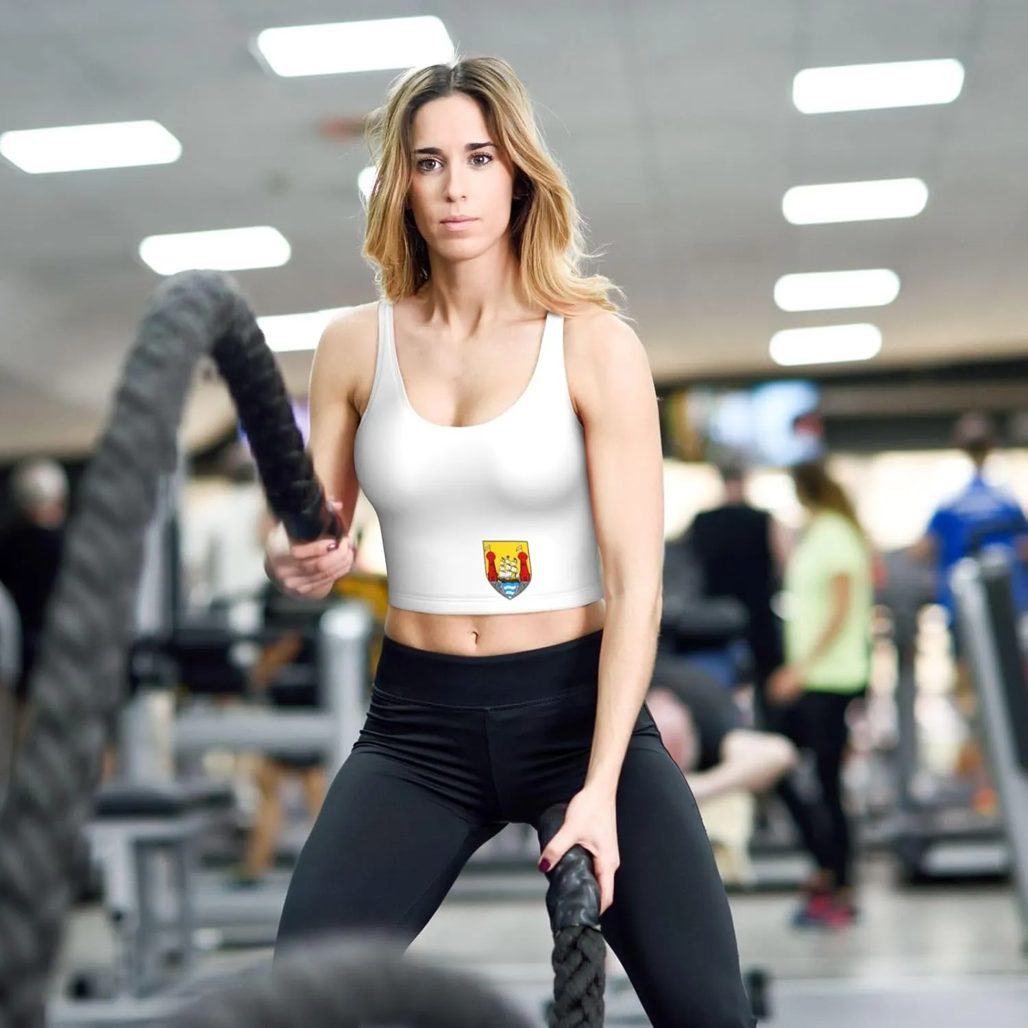 Coat of Arms of Cork Sports Bras for Women Yoga Gym Stretch Women's Sports Bra Workout Tops