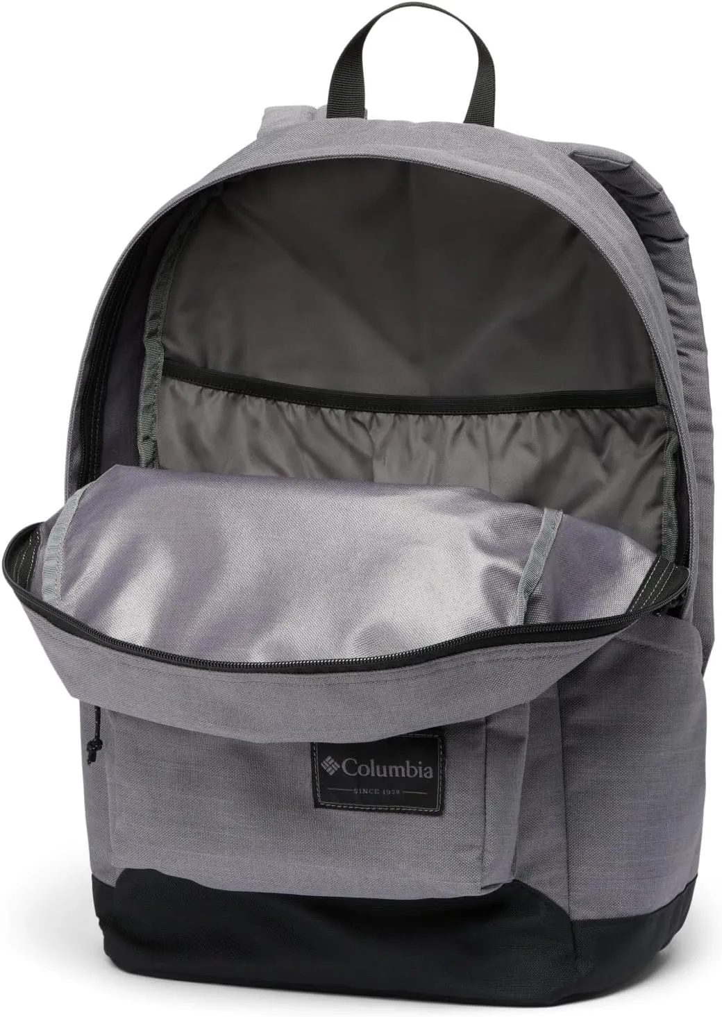 Columbia Unisex Zigzag 22L Backpack, City Grey Heather/Black, One Size