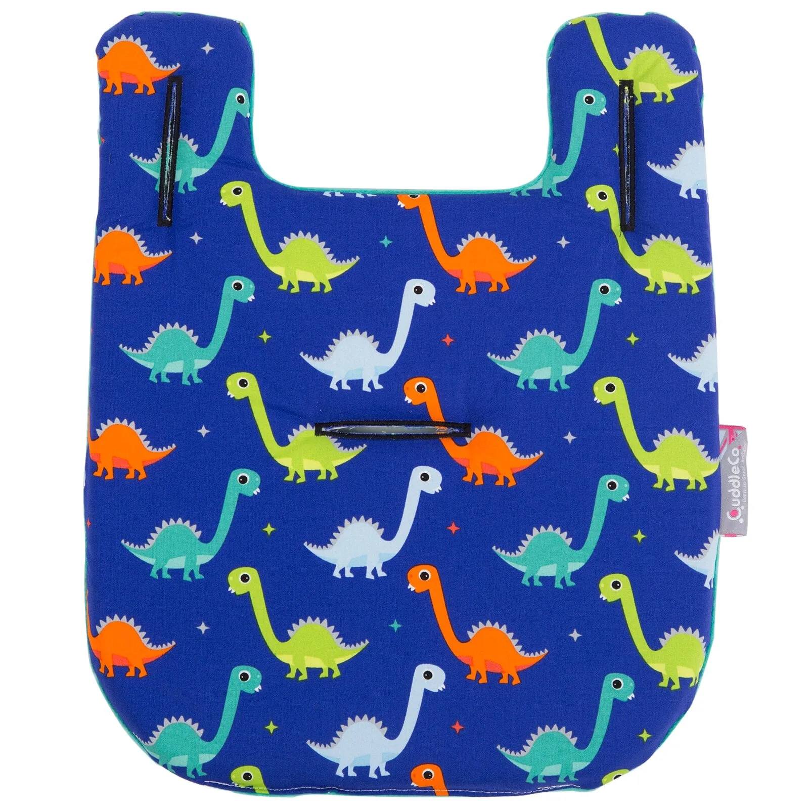 Comfi-Cush  Mini Memory Foam Stroller Cushion - Dinosaur Fun