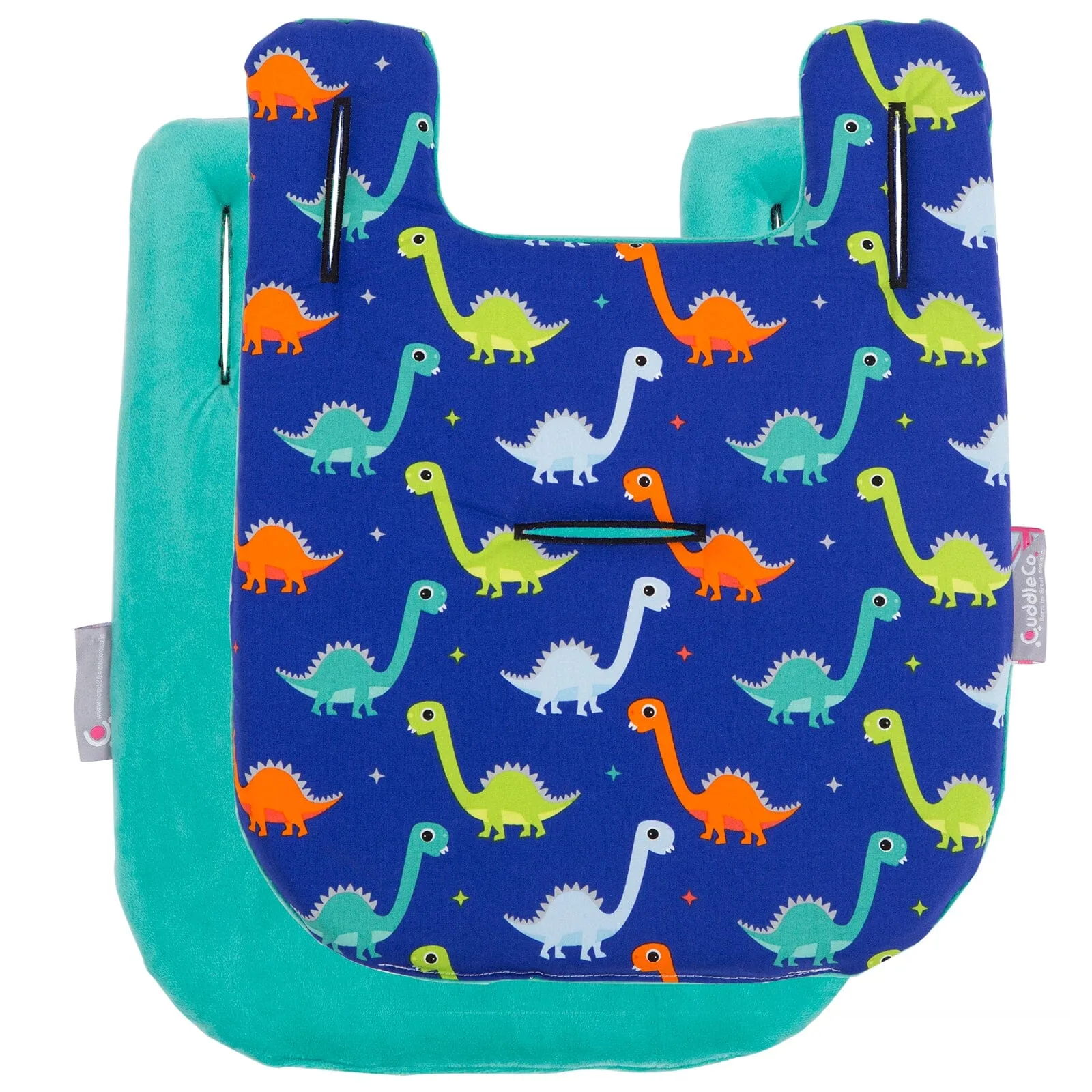 Comfi-Cush  Mini Memory Foam Stroller Cushion - Dinosaur Fun