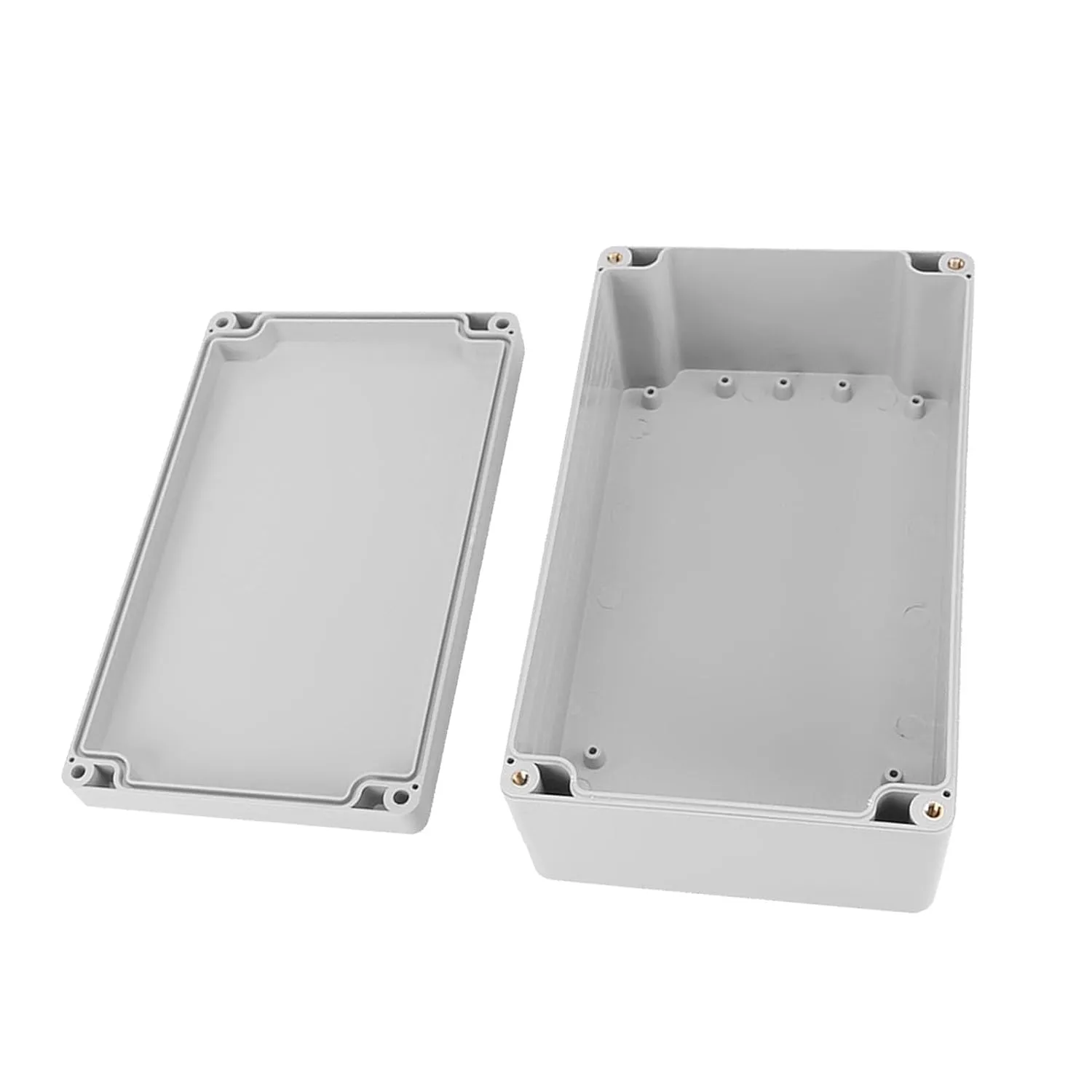 Compact and Spacesaving Junction Box, Allaround Water ABS Electricalhousing, 4.52 * 3.54 * 2.16in, for Industry (200 * 120 * 75mm)