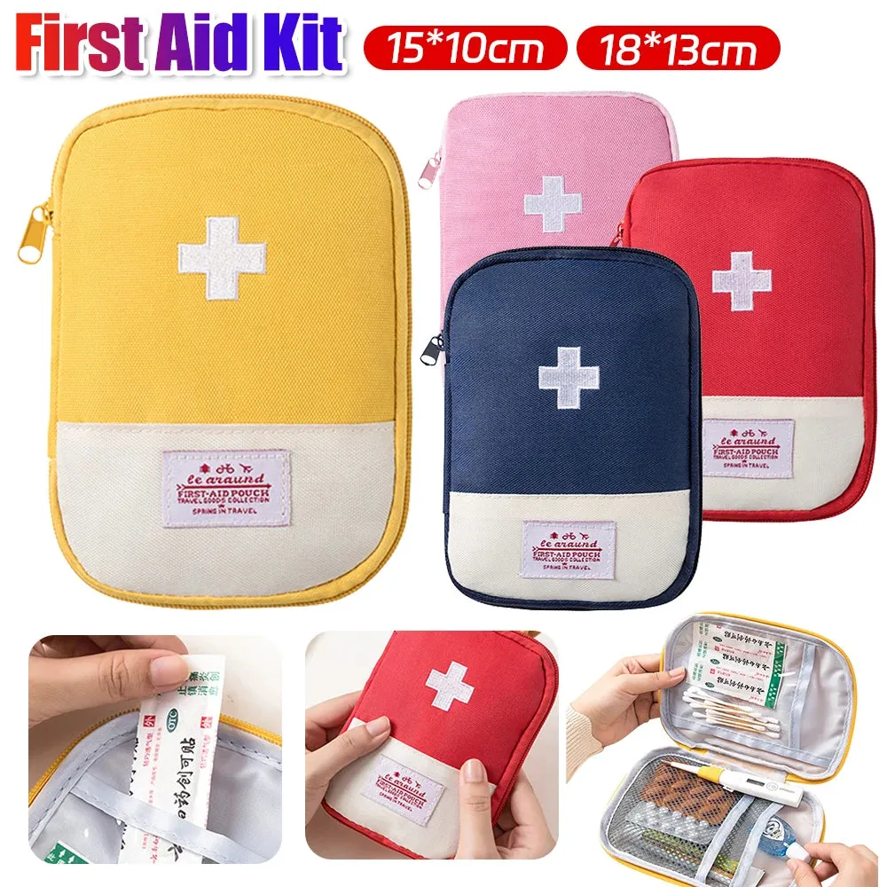 Compact Mini First Aid Kit for Travel & Outdoors
