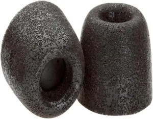 Comply 500 Core Series | Memory Foam Replacement IEM Ear Tips for KZ, Moondrop, FiiO Sennheiser & More | Superior Noise Isolation, Ultimate Comfort, Secure Fit | TechDefender, Black, Medium (3 Pairs)