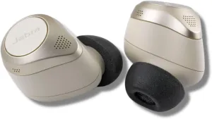 Comply Memory Foam Replacement Earbud Tips for Jabra 85t | Ultimate Comfort, Secure Fit, Superior Noise Isolation | Black (S/M/L) (3 Pairs)