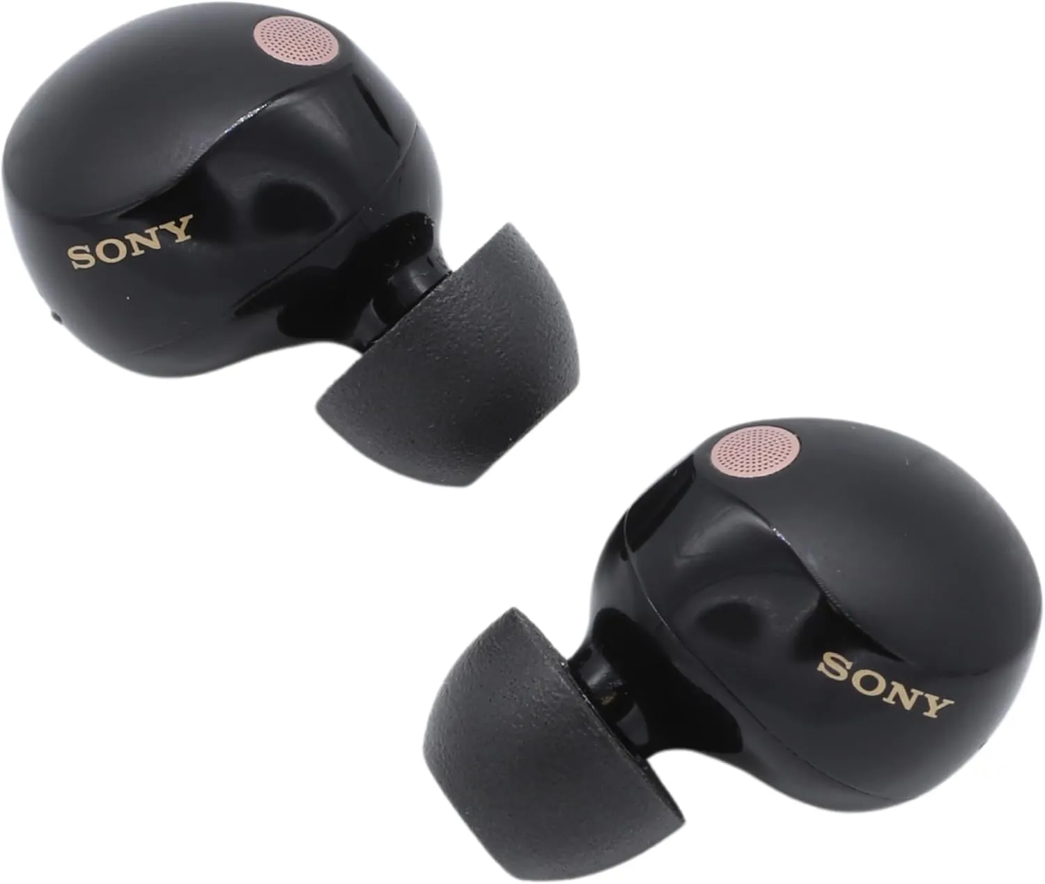 Comply Memory Foam Replacement Earbud Tips for Sony True Wireless Earbuds | Ultimate Comfort, Secure Fit, Superior Noise Isolation | Anti Slip, Prevent from Falling Out | Black, Medium (3 Pairs)