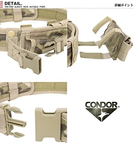 Condor Battle Belt, Suspender Harness & Tactical Belt Combination