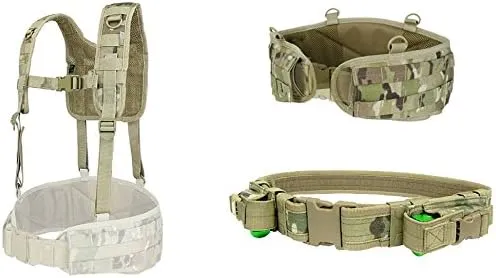 Condor Battle Belt, Suspender Harness & Tactical Belt Combination