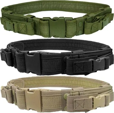 Condor Battle Belt, Suspender Harness & Tactical Belt Combination