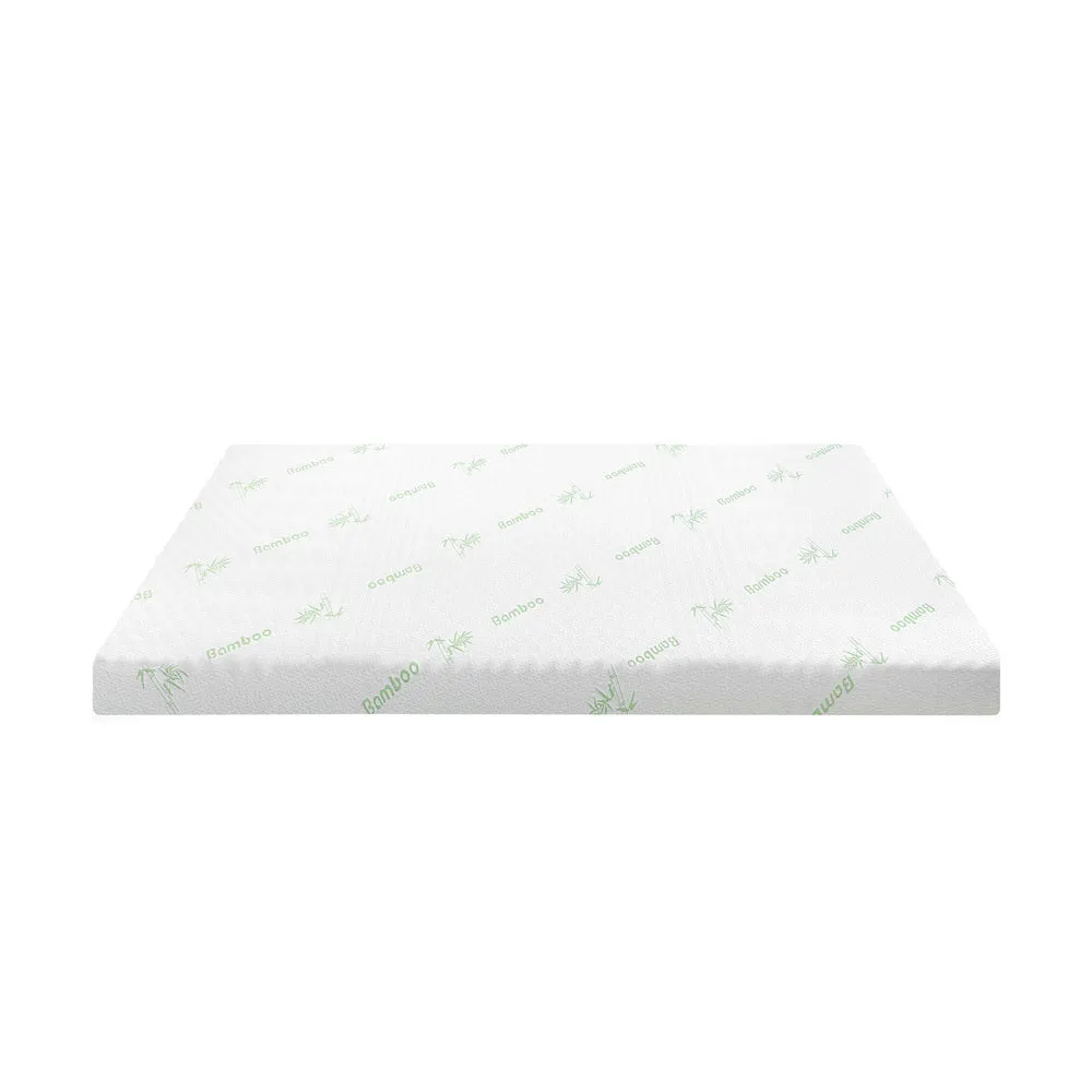 Cool Gel Memory Foam Mattress Topper 7-Zone 8CM Double