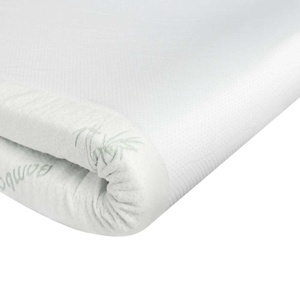Cool Gel Memory Foam Mattress Topper 7-Zone 8CM Double