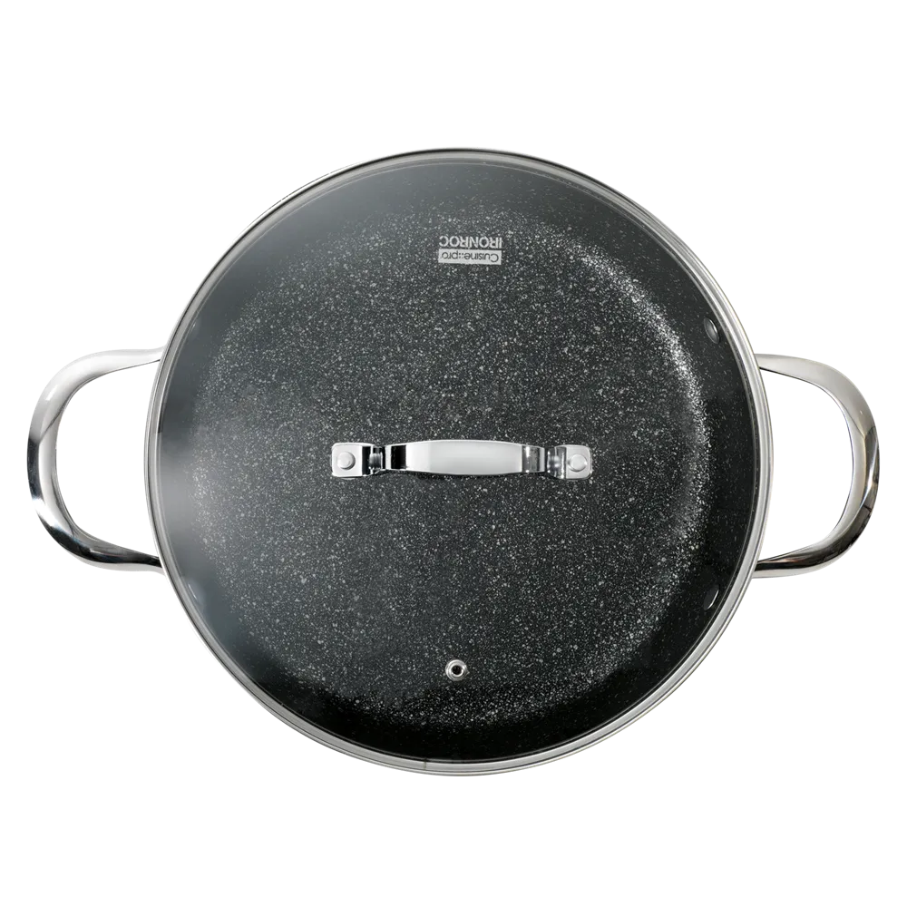 Cuisine::pro® IRONROC Saute Pan with Lid 11"
