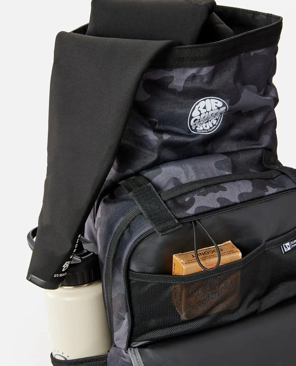 Dawn Patrol 30L Backpack in Black & Grey