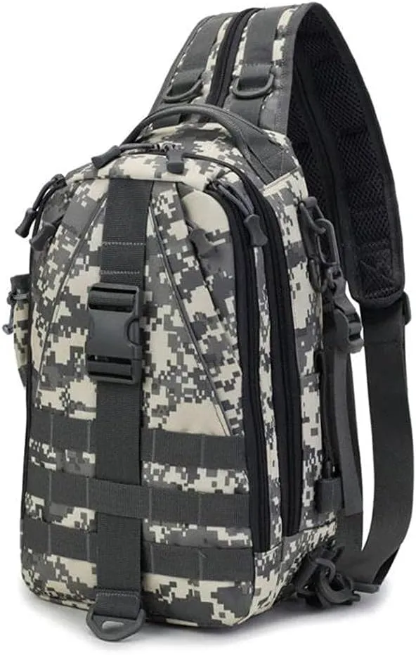 Daypack Hiking Trekking Backpack Sports Climbing Shoulder Bags Camping Multifunctional Outdoor Shoulder Bag-ACU_11L